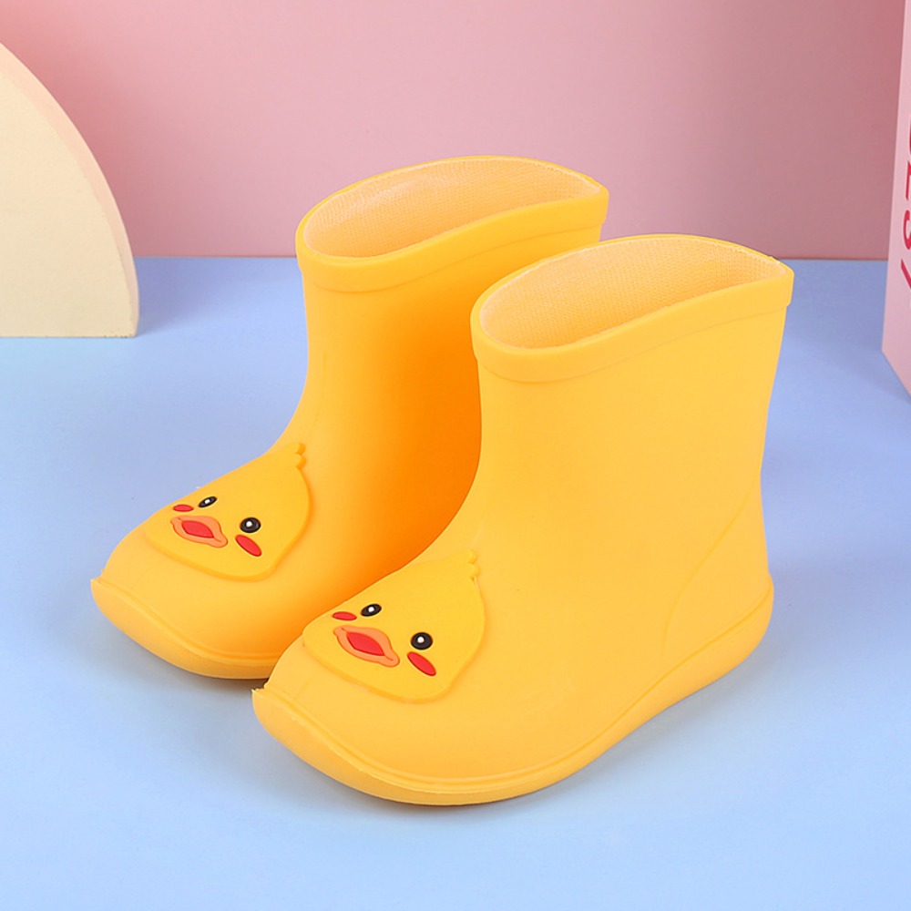 Kids Outdoor Boots - 미끄럼 방지 아동용 짧은 레인부츠, 로우탑