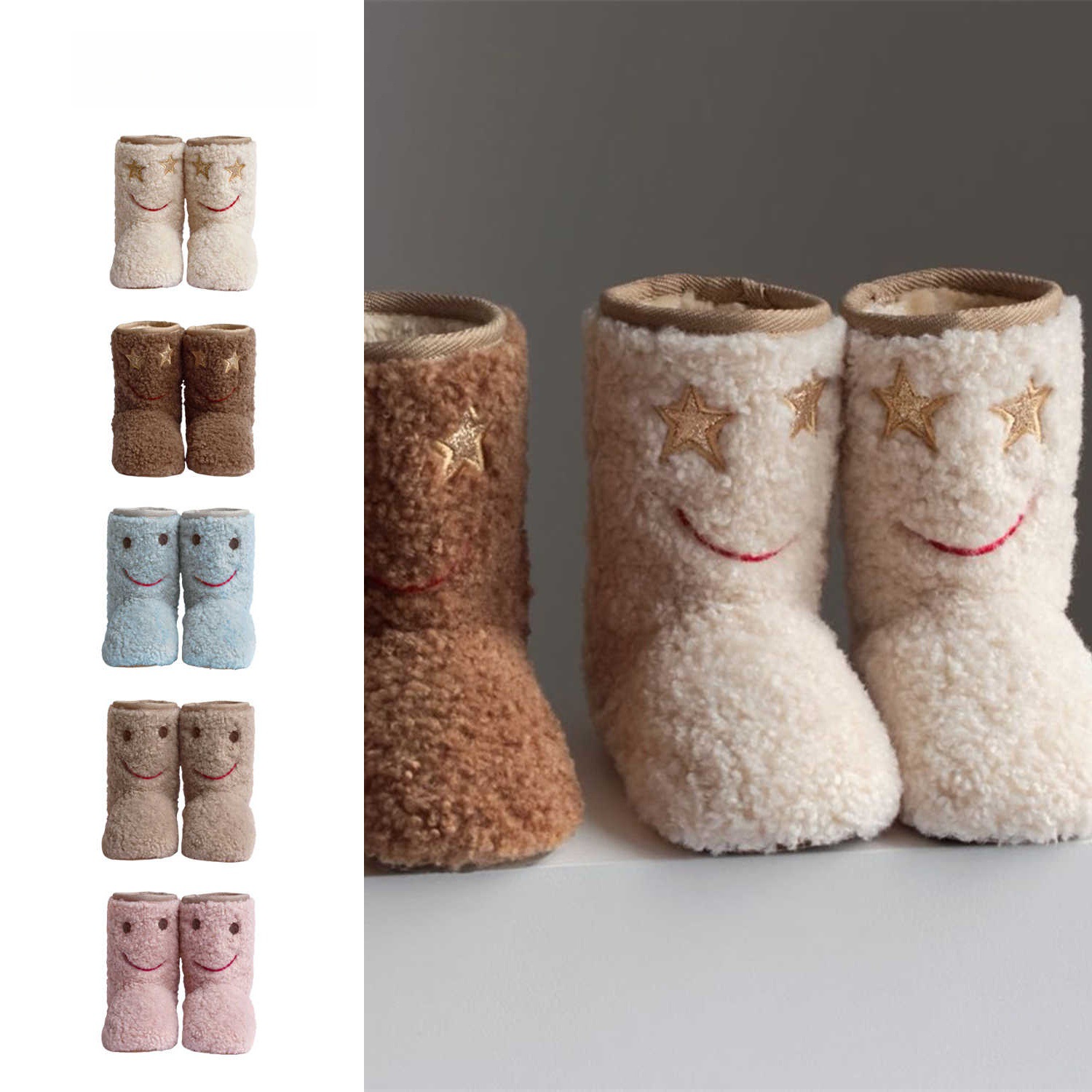 Kids Outdoor Boots - 여아용 한국 스타일 스노우 부츠 2026