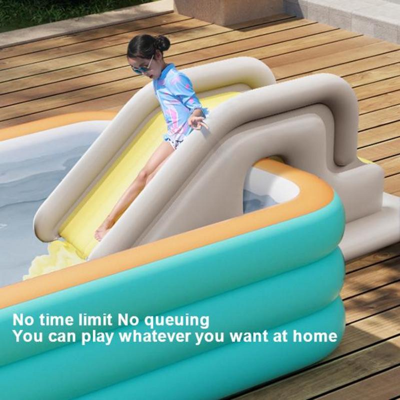 Kids Outdoor Water Slide - 팽창식 워터 슬라이드 어린이 수영 물놀이