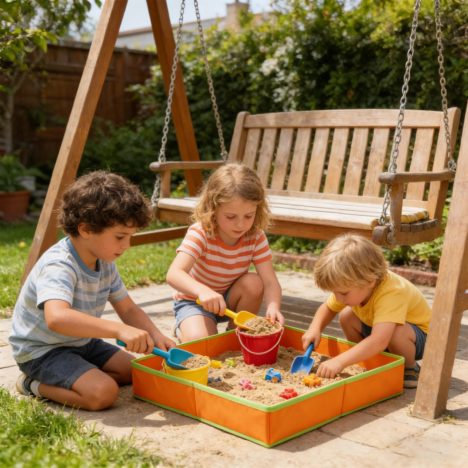 Kids Outdoor Picnic Table - 어린이용 모래놀이 테이블 1개, 모래장 장난감,