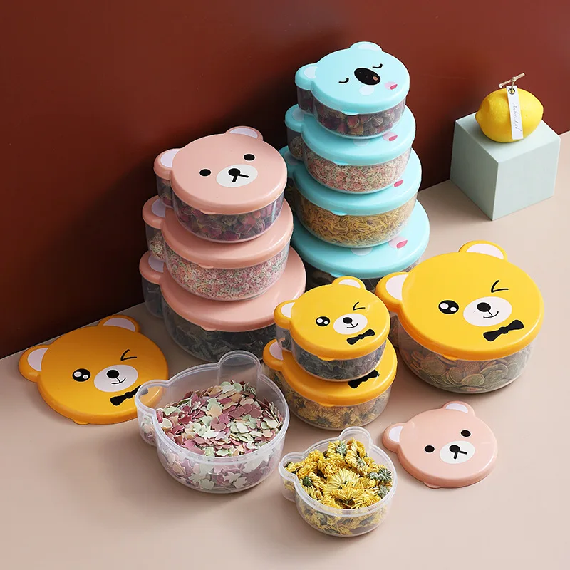 Kids.Outdoor Utensils - 4pcs 어린이 플라스틱 만화 귀여운 신선