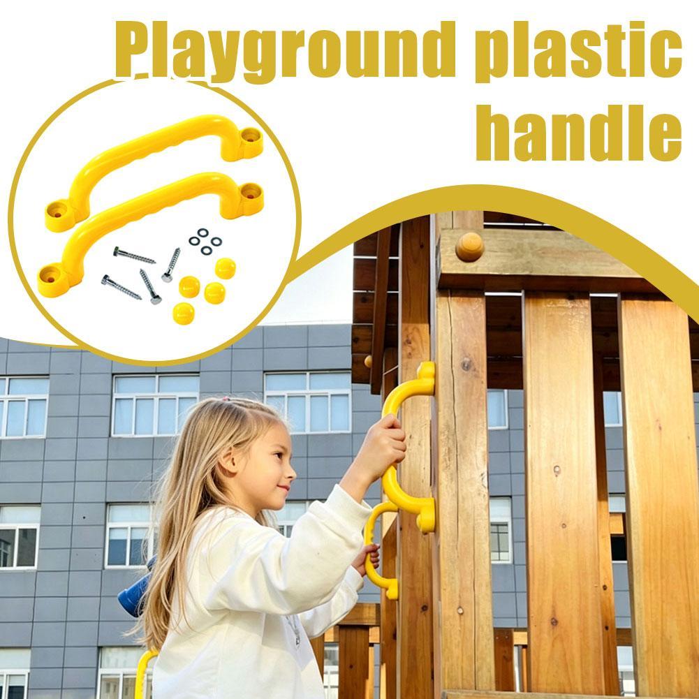 Kids Outdoor Gym - 놀이터 안전 손잡이, 등반 프레임용 야외