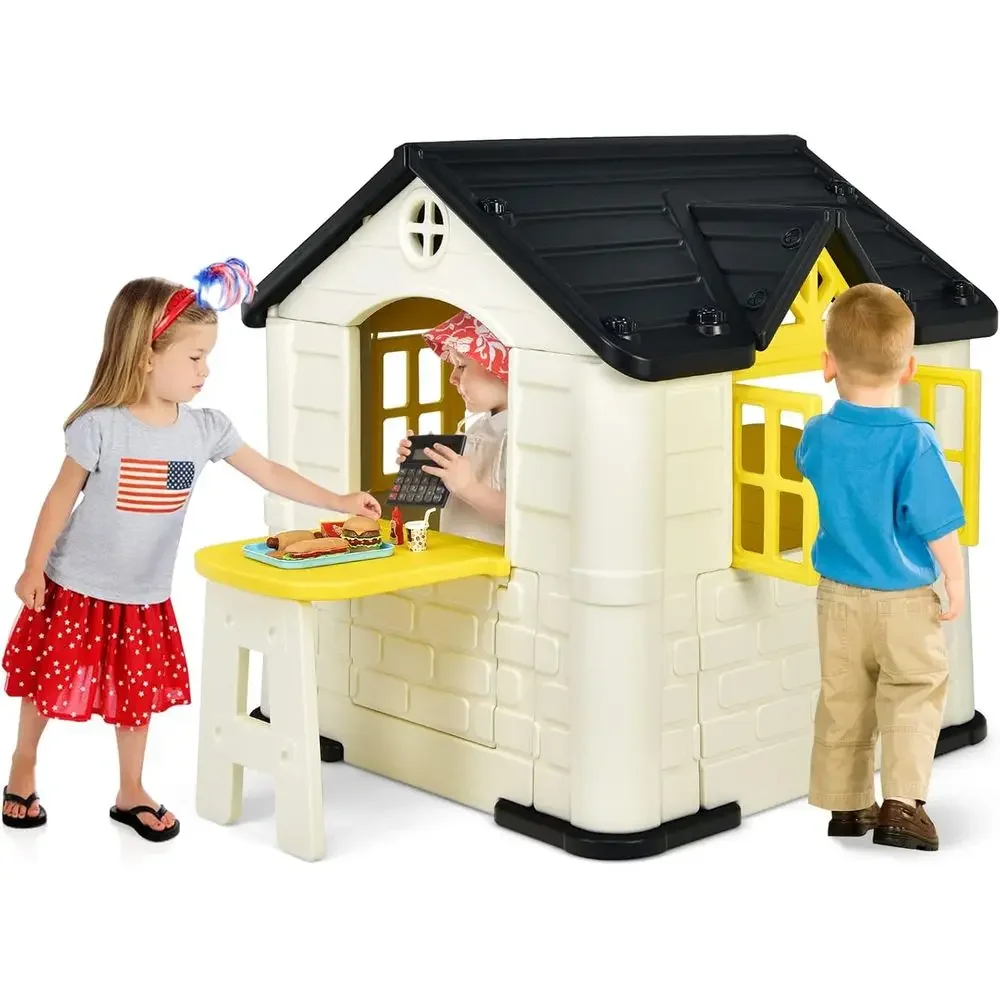 Kids Outdoor Picnic Table - 플레이하우스 또는 키즈용 야외 정원 게임
