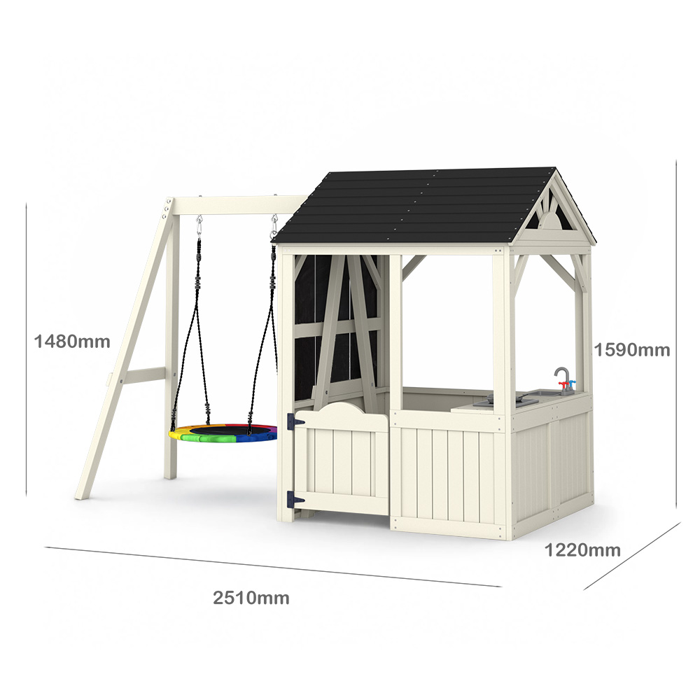 정원 건물 가구 어린이 놀이집 놀이터 역할놀이 야외 피 - Kids Outdoor Picnic Table 리뷰 및 가격
