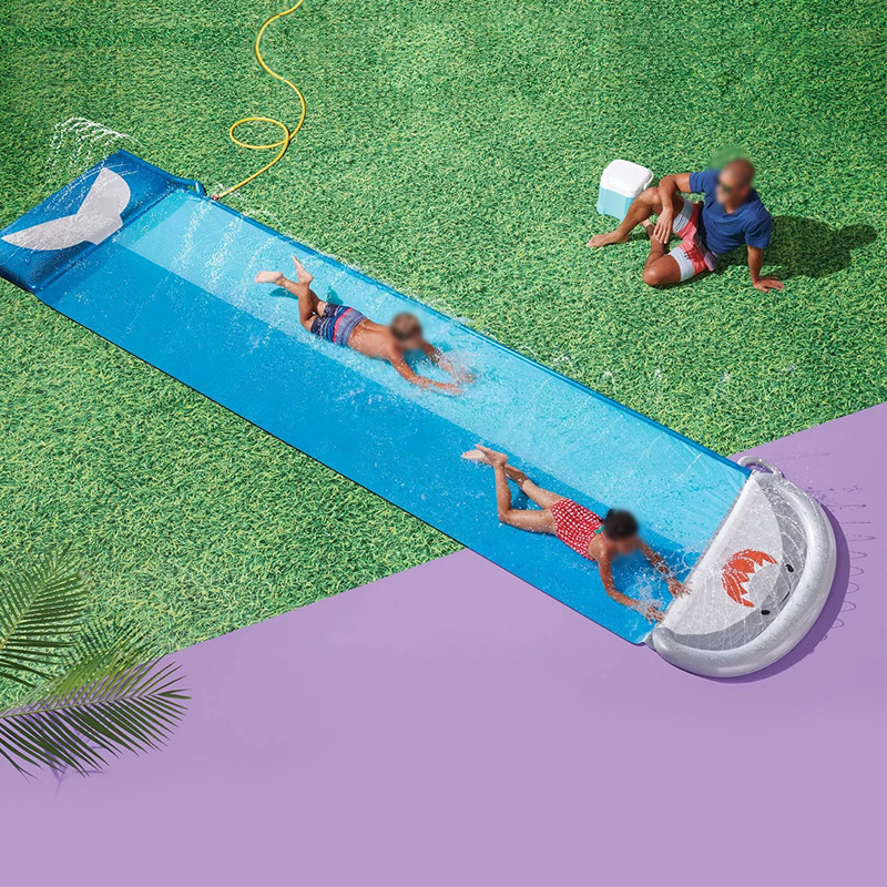 어린이 정원용 풍선 고래 물놀이 슬라이드 스프링클러 패 - Kids Outdoor Water Slide 리뷰 및 가격