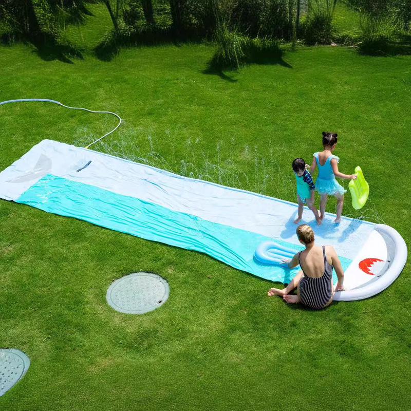 어린이 정원용 풍선 고래 물놀이 슬라이드 스프링클러 패 - Kids Outdoor Water Slide 리뷰 및 가격