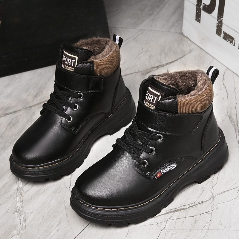 소년 어린이 겨울 스노우 부츠 따뜻한 신발 정품 가죽  - Kids Outdoor Boots 리뷰 및 가격