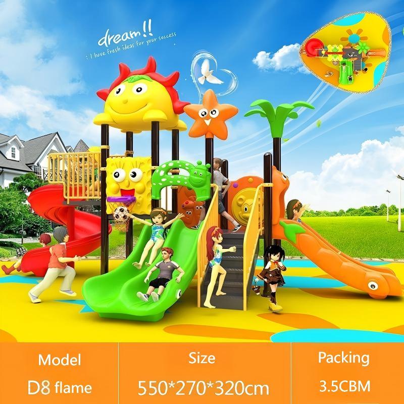 1-3세 어린이용 스틸 및 플라스틱 그네 세트, 플라스 - Kids Outdoor Swing Set With Slide 리뷰 및 가격