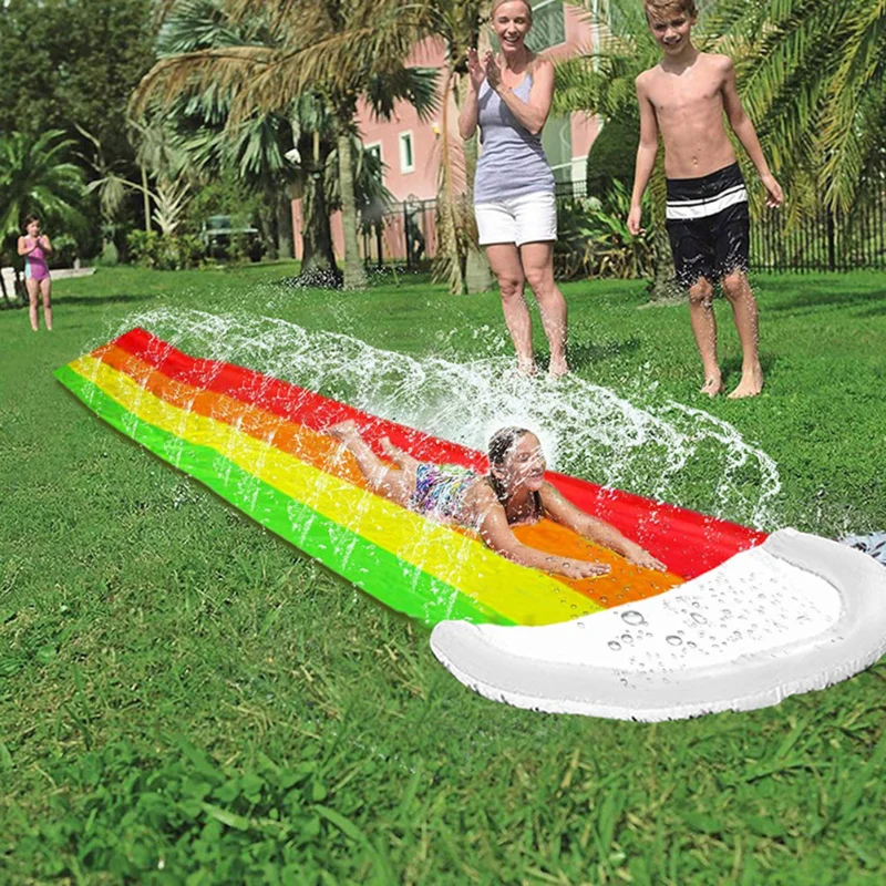 게임 센터 뒷마당 어린이 성인 장난감 풍선 워터 슬라이 - Kids Outdoor Water Slide 리뷰 및 가격