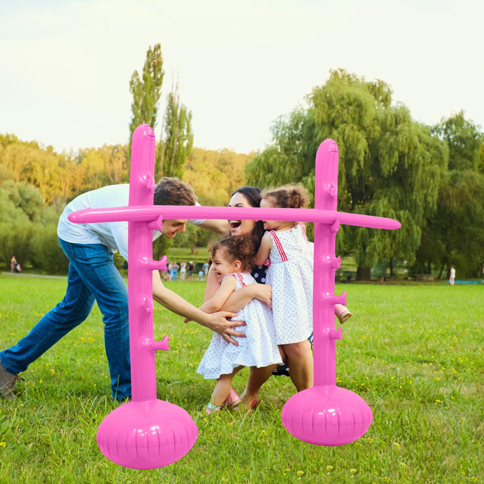 풍선 리ombok 게임, 야외용 높이 조절 가능한 폴이 - Kids Outdoor Play Area 리뷰 및 가격