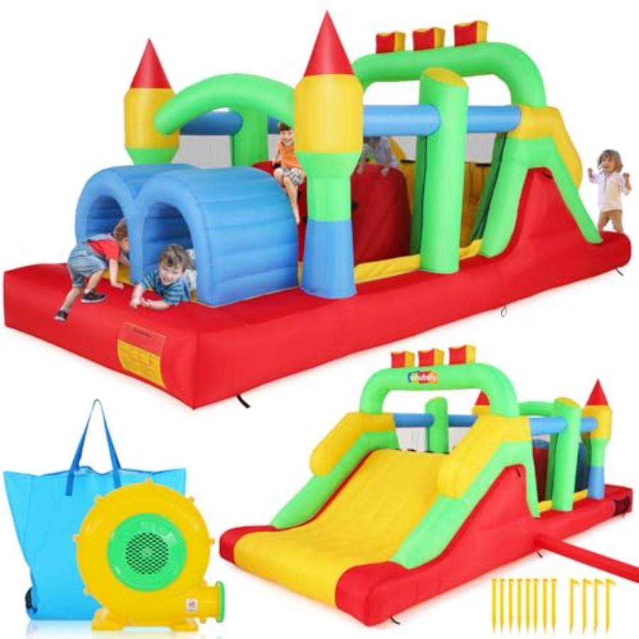 대형 어린이용(3~6세, 8~12세) 야외용 풍선 바운 - Kids Outdoor Bounce House 리뷰 및 가격