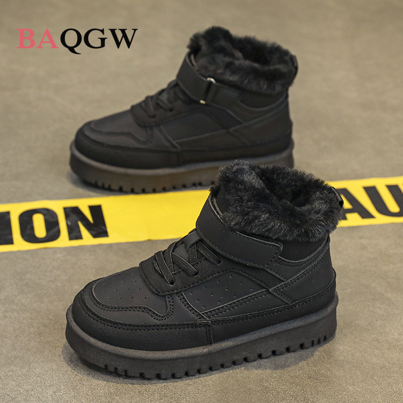 어린이 겨울 야외 면화 부츠 어린이 스노우 부츠 플러시 - Kids Outdoor Boots 리뷰 및 가격