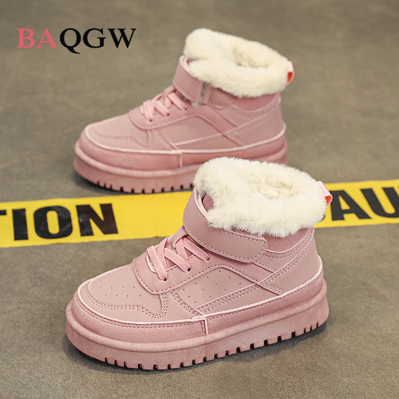 어린이 겨울 야외 면화 부츠 어린이 스노우 부츠 플러시 - Kids Outdoor Boots 리뷰 및 가격