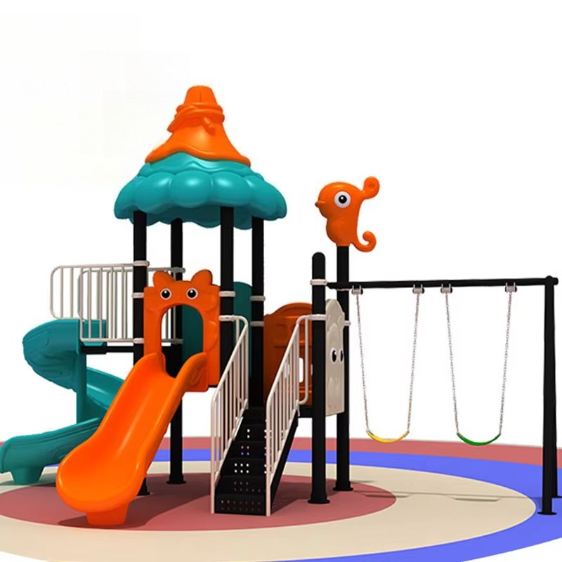대형 내구성 플라스틱 어린이 그네 세트 놀이공원 스포츠 - Kids Outdoor Swing Set With Slide 리뷰 및 가격
