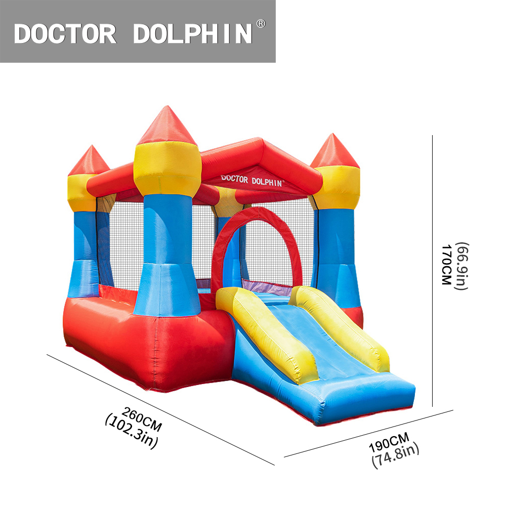 맞춤형 야외 에어바운스 슬라이드가 있는 어린이용 점핑  - Kids Outdoor Bounce House 리뷰 및 가격