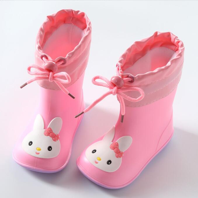 어린이 장화 소년 소녀의 단색 방수 장화 편안한 미끄럼 - Kids Outdoor Boots 리뷰 및 가격