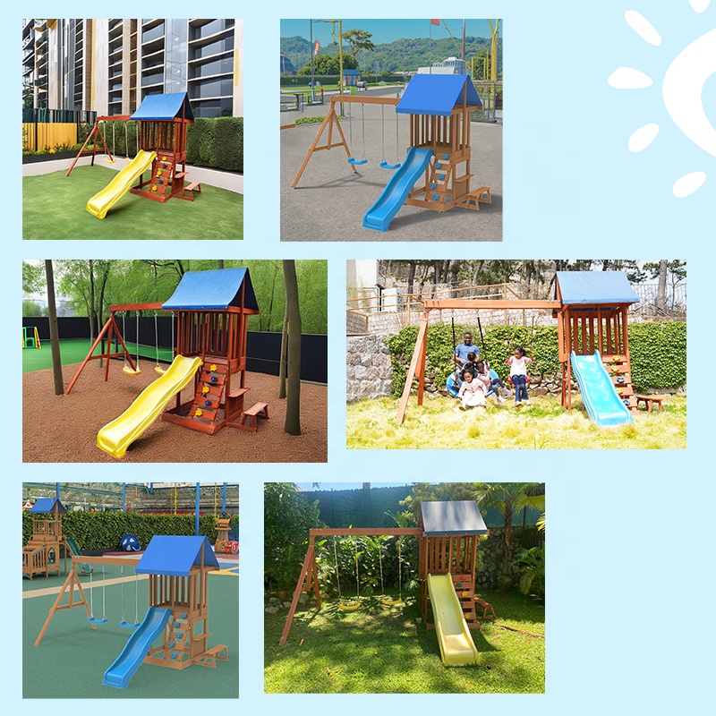 플레이 센터 - 정원 마당 상업용 야외 놀이터 장비 어 - Kids Outdoor Swing Set With Slide 리뷰 및 가격