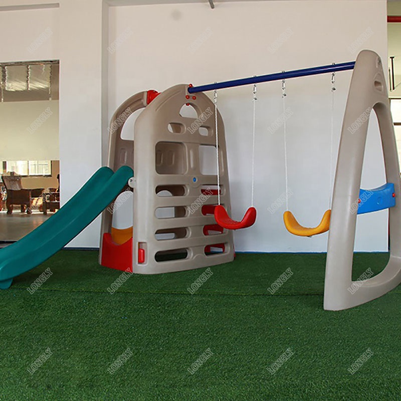 뒷마당 플라스틱 미끄럼틀과 그네 세트, 어린이 야외 놀 - Kids Outdoor Swing Set With Slide 리뷰 및 가격