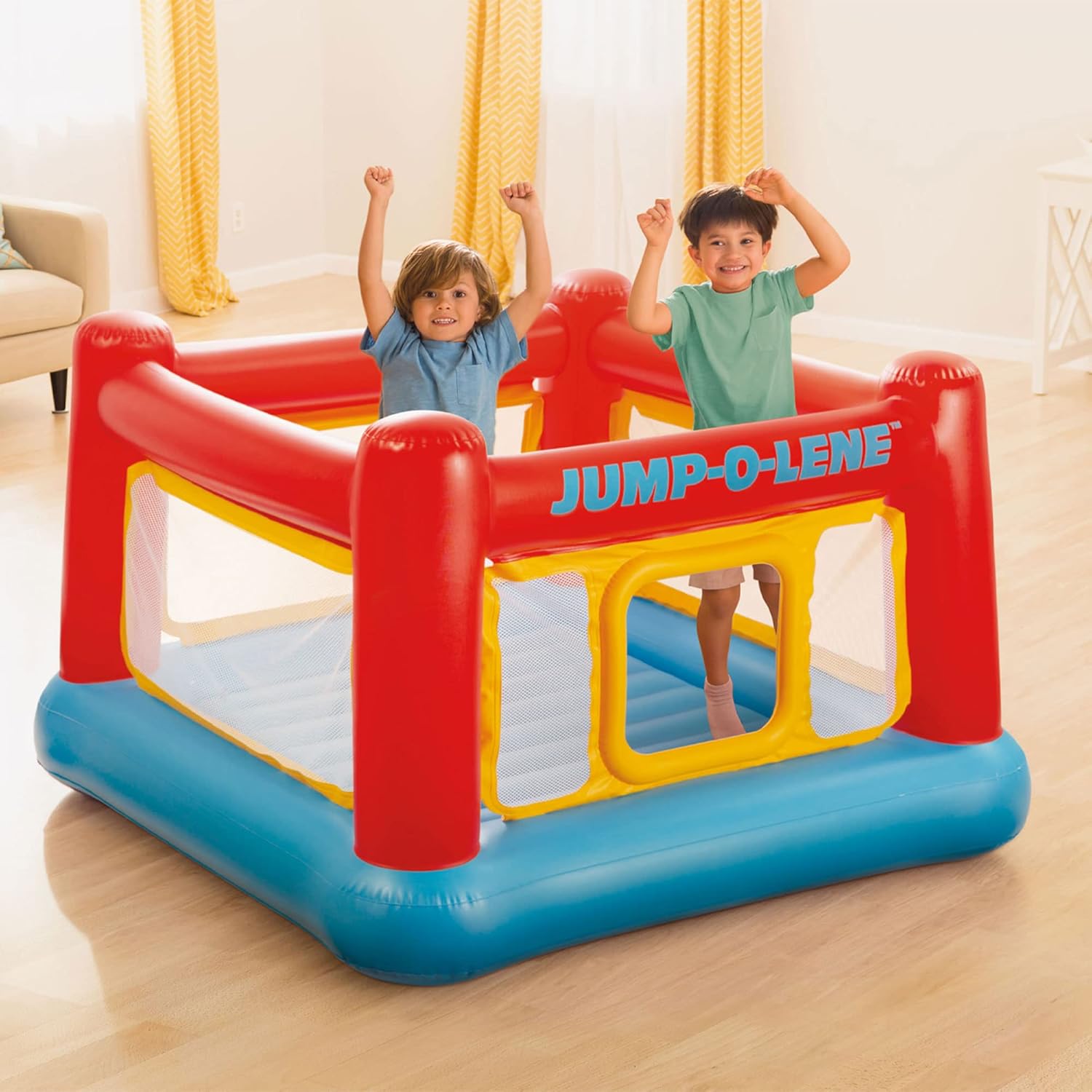 에어펌프가 포함된 실내외 어린이용 풍선 점프 올린즈 바 - Kids Outdoor Bounce House 리뷰 및 가격