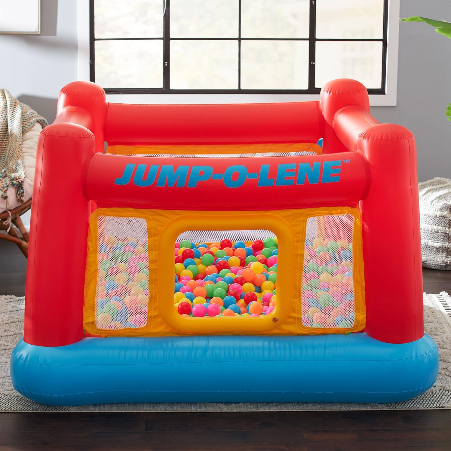 에어펌프가 포함된 실내외 어린이용 풍선 점프 올린즈 바 - Kids Outdoor Bounce House 리뷰 및 가격