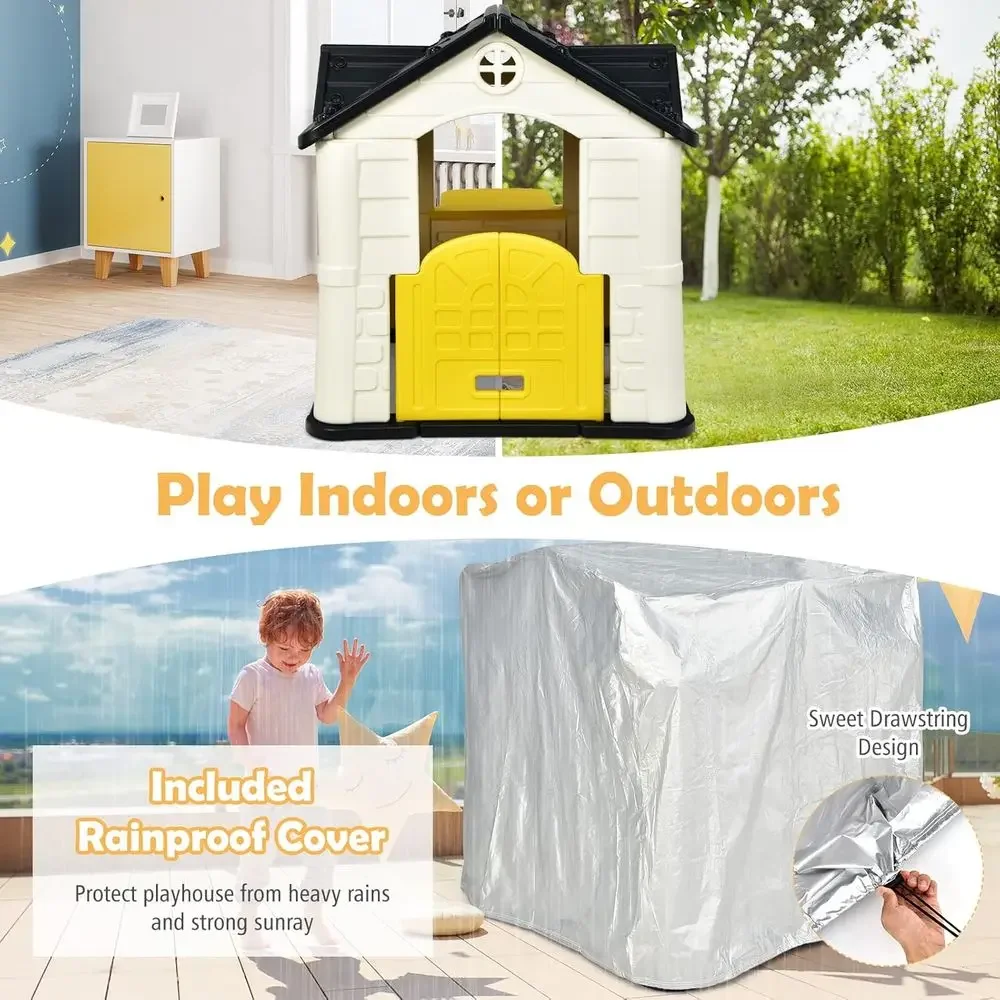 플레이하우스 또는 키즈용 야외 정원 게임 코티지(작동하 - Kids Outdoor Picnic Table 리뷰 및 가격