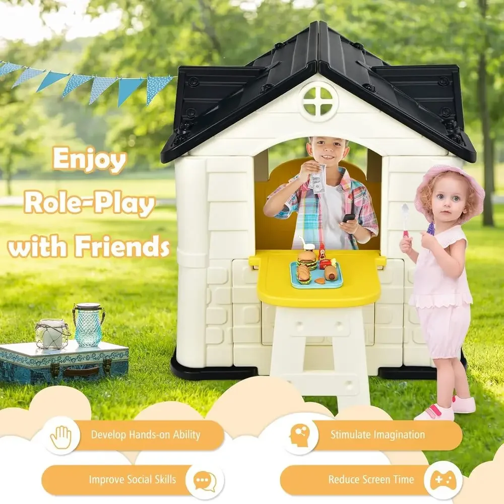 플레이하우스 또는 키즈용 야외 정원 게임 코티지(작동하 - Kids Outdoor Picnic Table 리뷰 및 가격